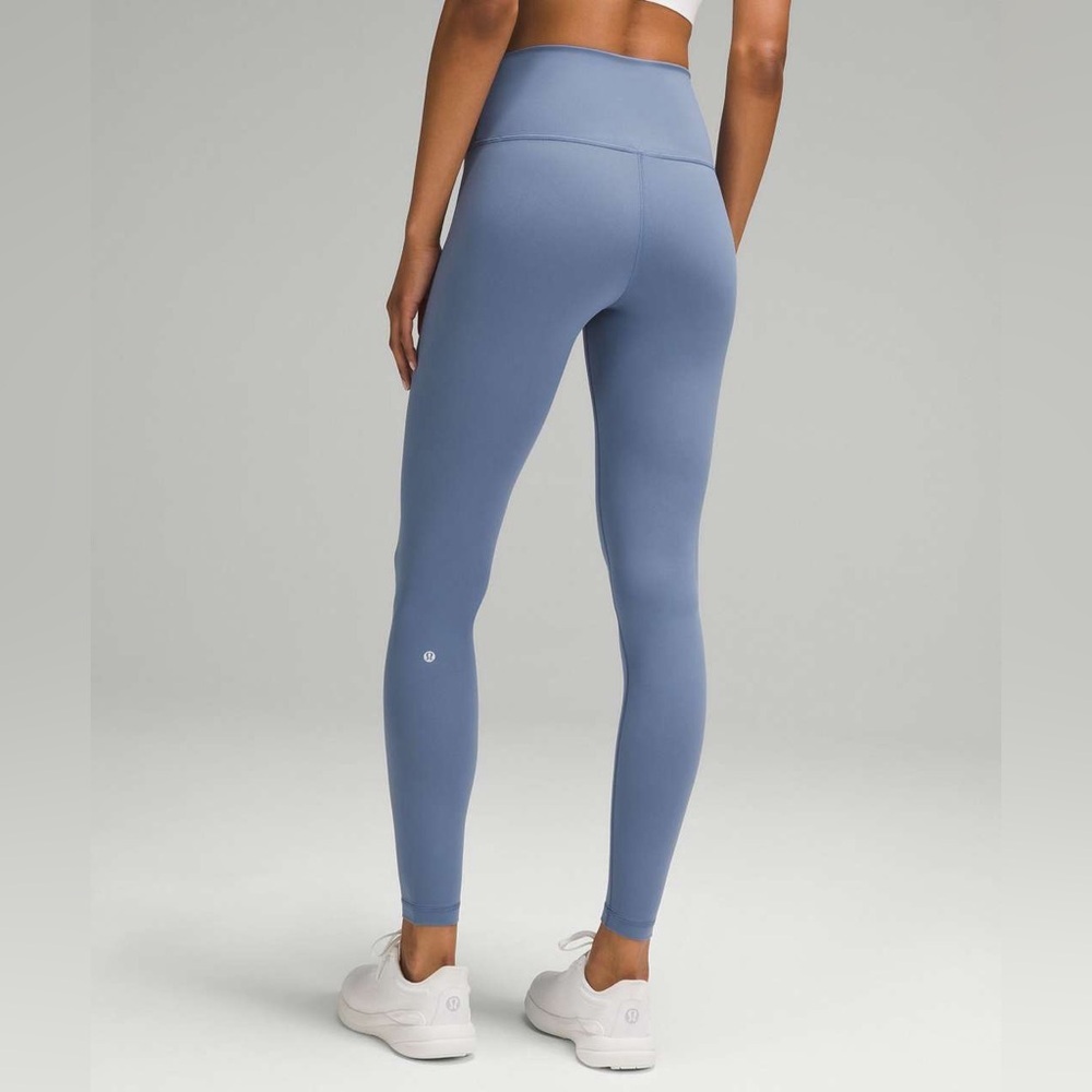 lululemon Wunder train high rise Blue Leggings
